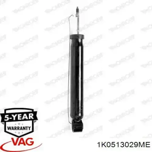 Amortyzator tylny VAG 1K0513029ME