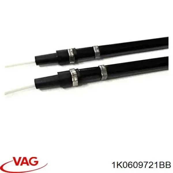 Linka hamulca ręcznego tylna prawa/lewa VAG 1K0609721BB cena, od 16,69 USD
