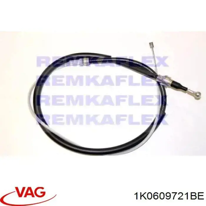 Do koszyka 1K0609721BE VAG Linka hamulca ręcznego tylna prawa/lewa