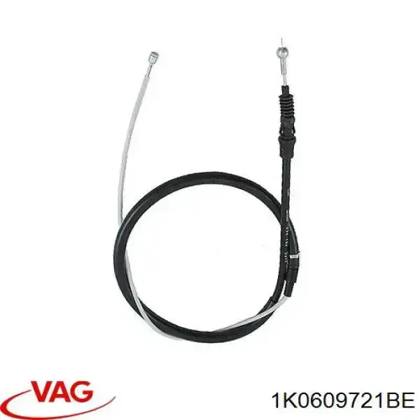 Linka hamulca ręcznego tylna prawa/lewa VAG 1K0609721BE cena, od 15,06 USD