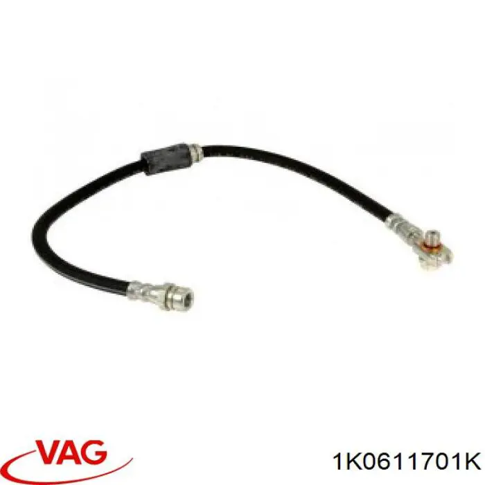 Przewód hamulcowy przedni VAG 1K0611701K cena, od 11,25 USD