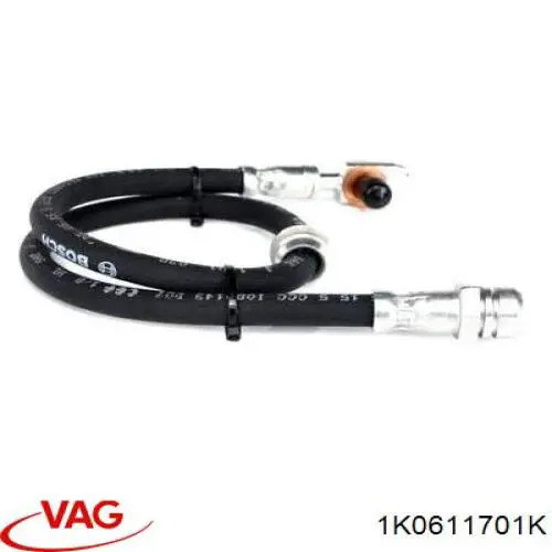 Przewód hamulcowy przedni 1K0611701K VAG