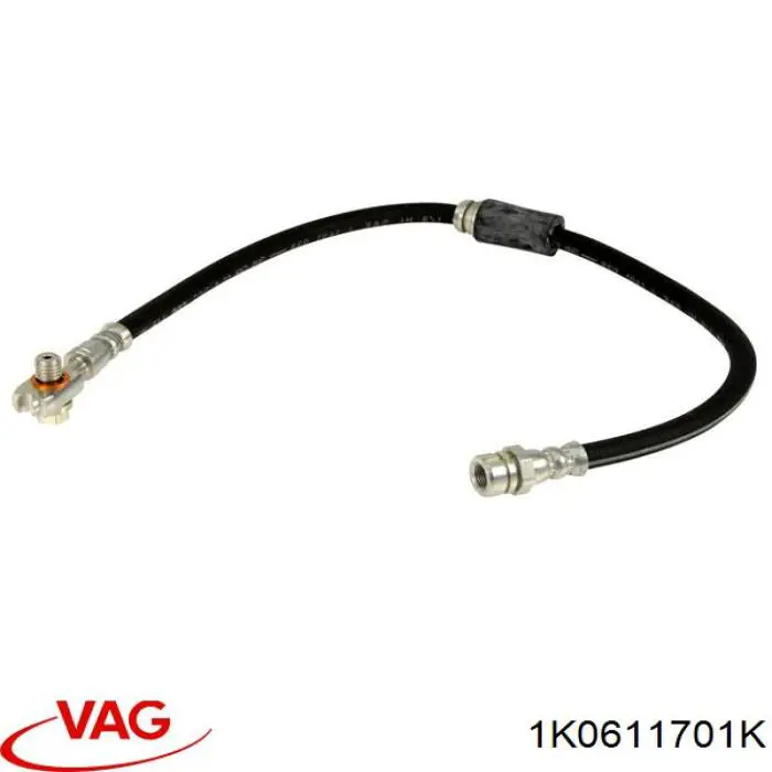 1K0611701K VAG Przewód hamulcowy przedni