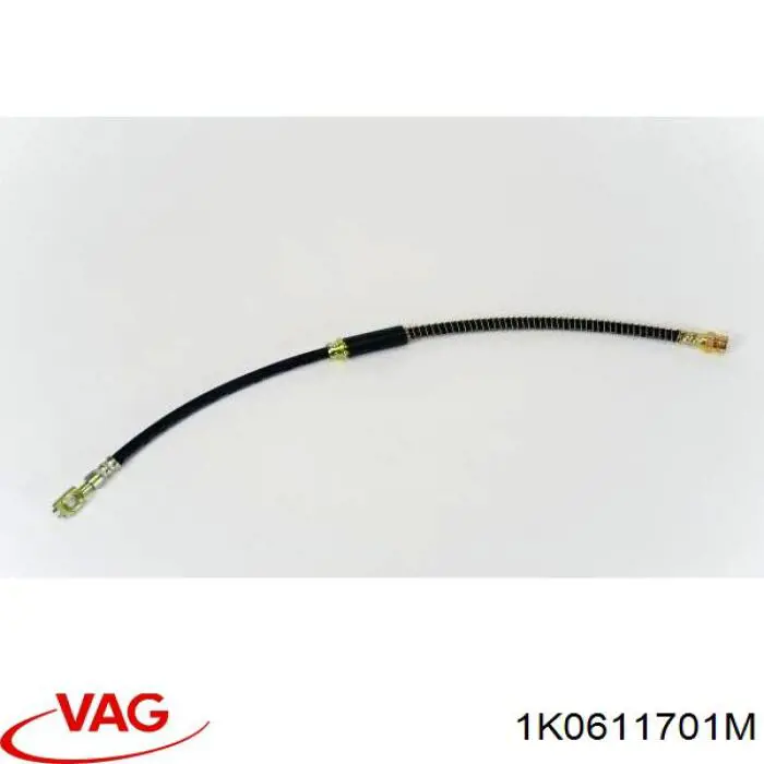 Do koszyka 1K0611701M VAG Przewód hamulcowy przedni