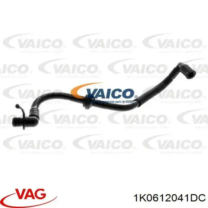 Rurka podciśnienia wzmacniacza hamulców VAG 1K0612041DC cena, od 49,95 USD
