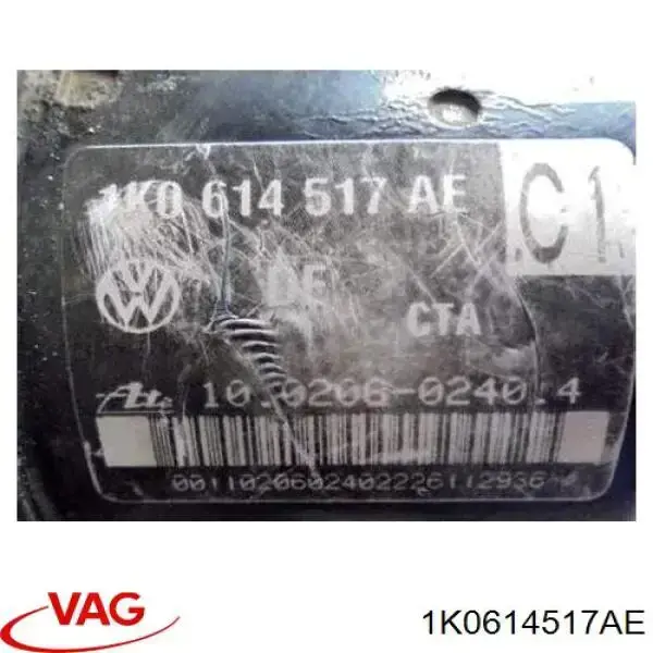 Sterownik ABS  hydrauliczny do Volkswagen Caddy III 2KA, 2KH, 2CA, 2CH