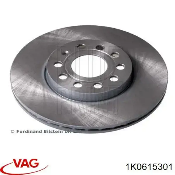 1K0615301 VAG tarcza hamulcowa przednia