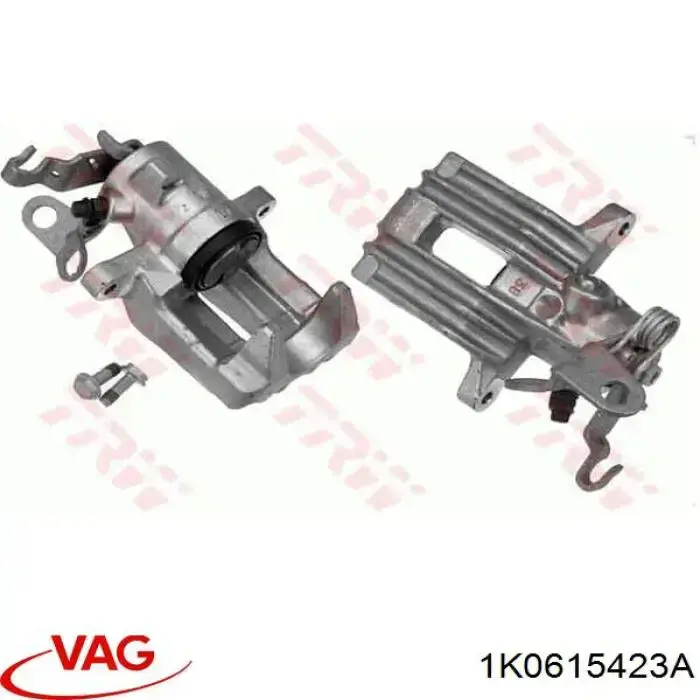 Zacisk hamulcowy tylny lewy VAG 1K0615423A cena, od 66,75 USD