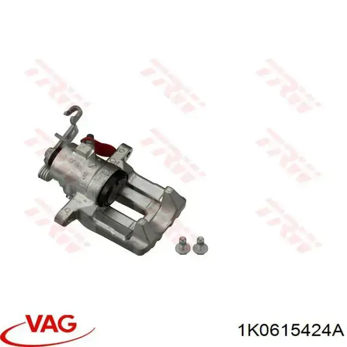 Do koszyka 1K0615424A VAG Zacisk hamulcowy tylny prawy