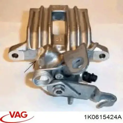 1K0615424A VAG Zacisk hamulcowy tylny prawy