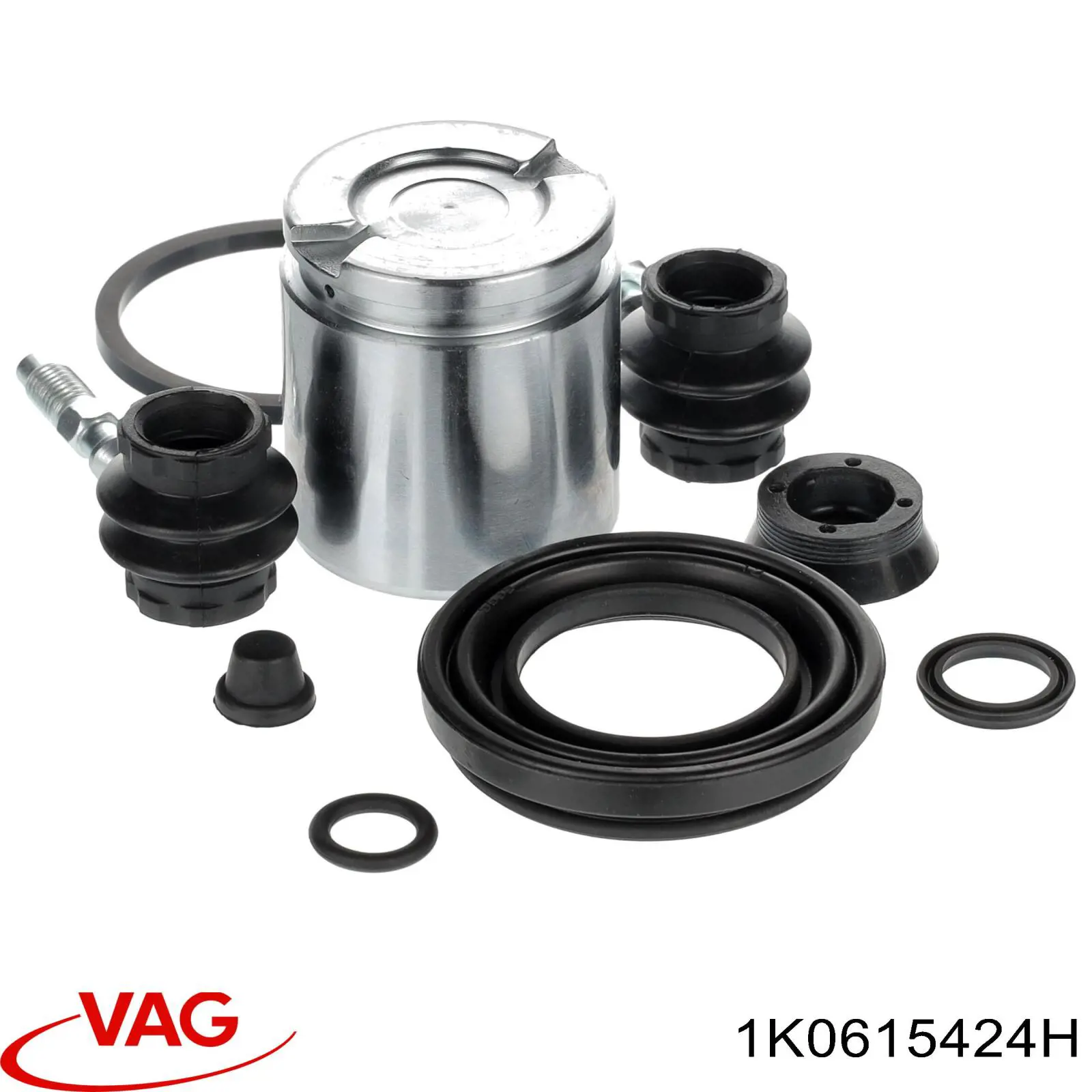 1K0615424H VAG Zacisk hamulcowy tylny prawy