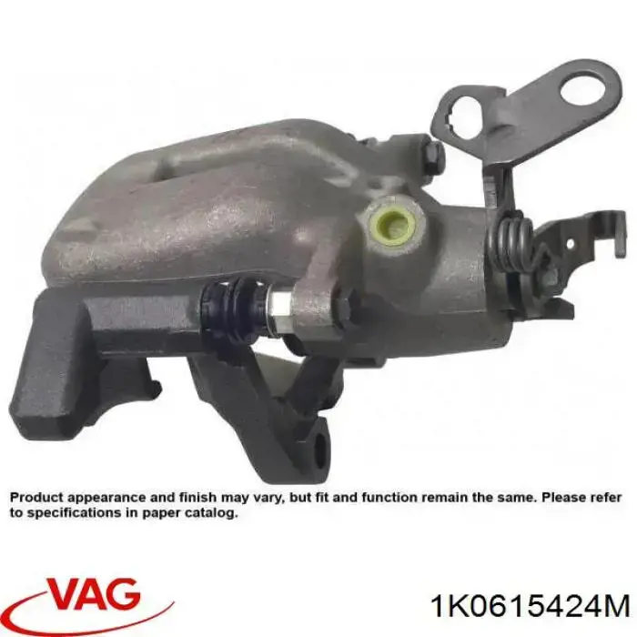 Do koszyka 1K0615424M VAG Zacisk hamulcowy tylny prawy