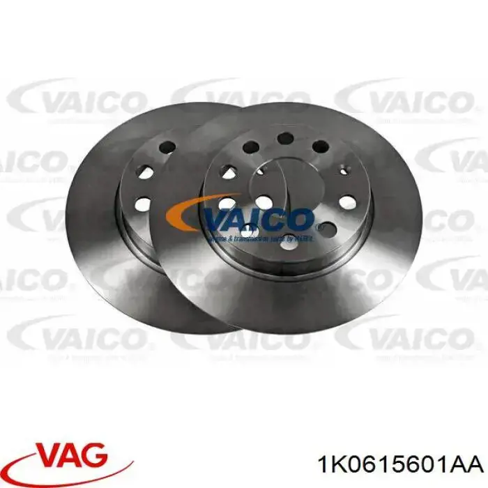 Tarcza hamulcowa tylna VAG 1K0615601AA cena, od 66,52 USD
