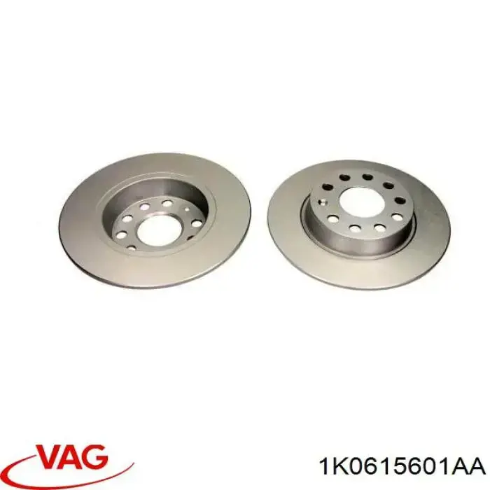Tarcza hamulcowa tylna 1K0615601AA VAG