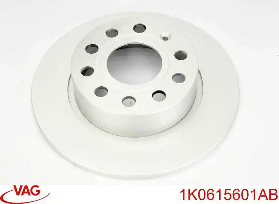 1K0615601AB VAG Tarcza hamulcowa tylna