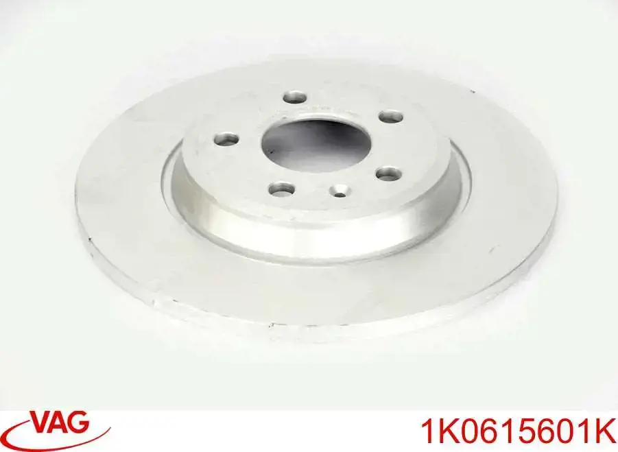 1K0615601K VAG Tarcza hamulcowa tylna