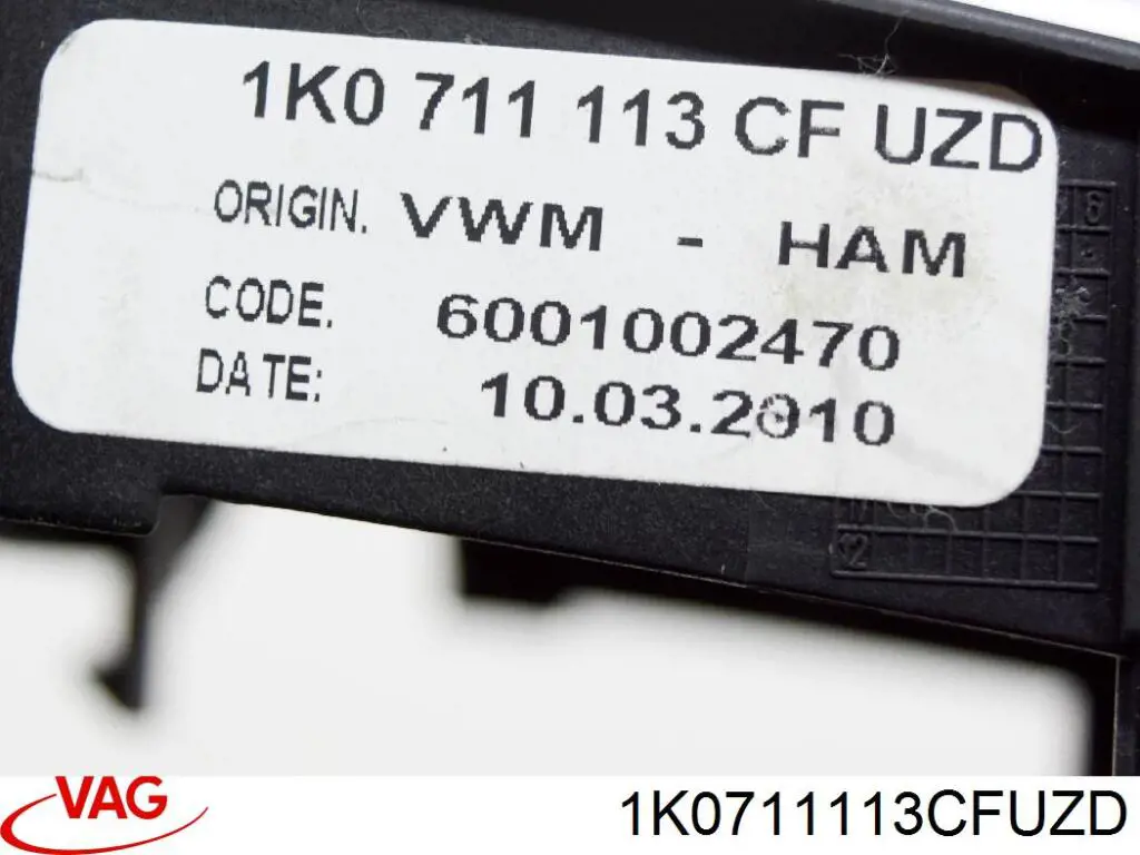 1K0711113CFUZD VAG Rękojeść dźwigni biegów