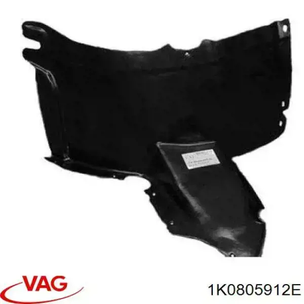 Nadkole błotnika przedniego prawe przednie VAG 1K0805912E cena, od 10,53 USD