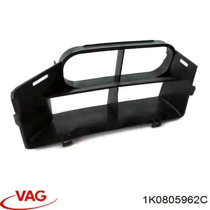 Do koszyka 1K0805962C VAG Wlot powietrza do filtra powietrza