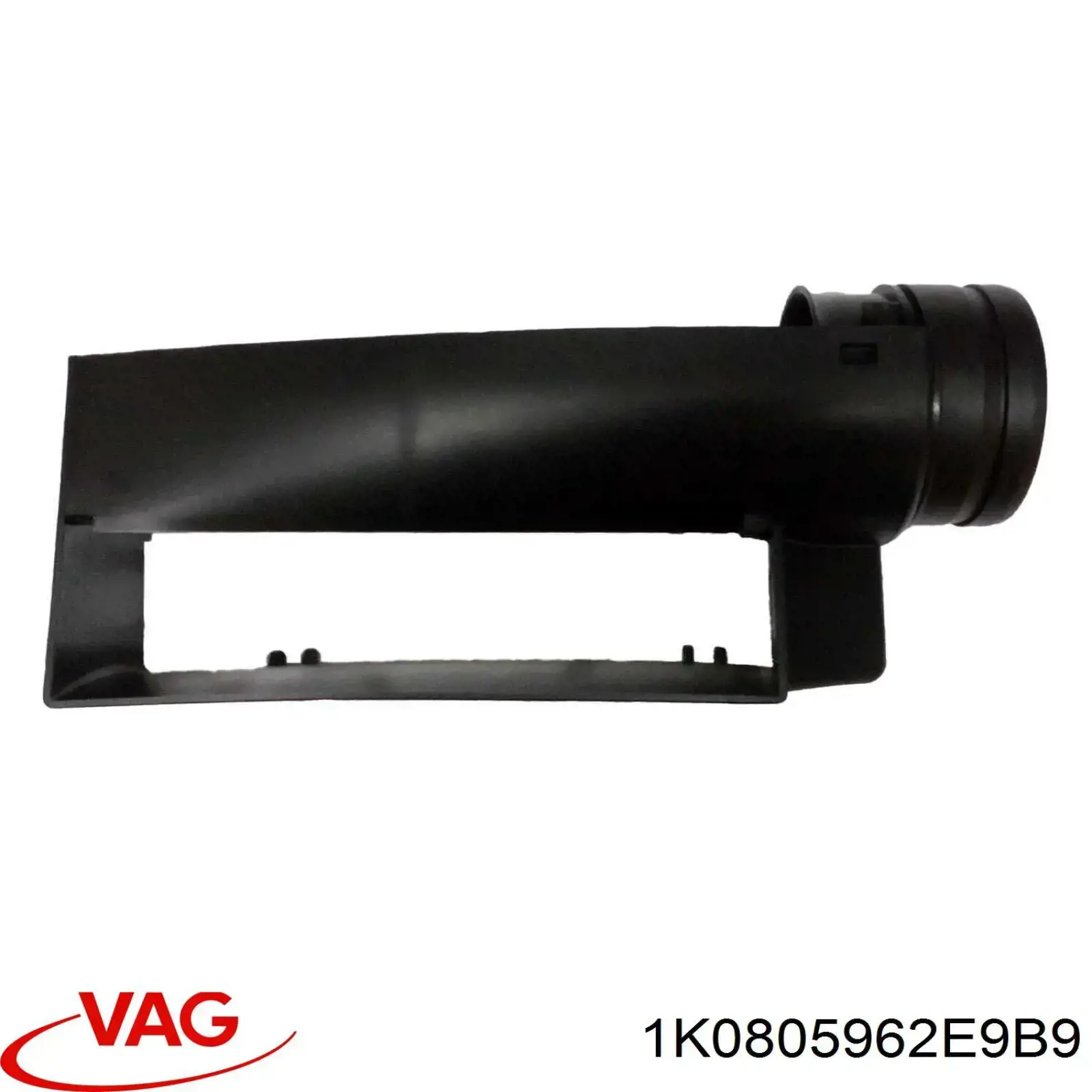 Wlot powietrza do filtra powietrza do Volkswagen Passat B7 362