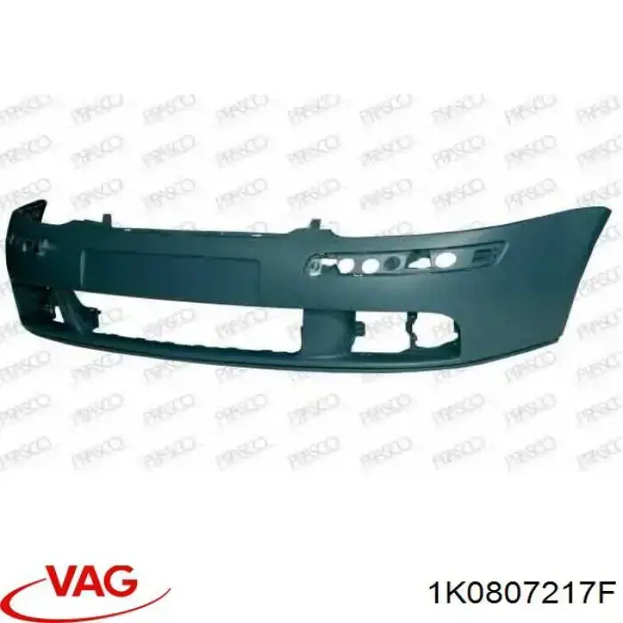 1K0807217F VAG Zderzak przedni