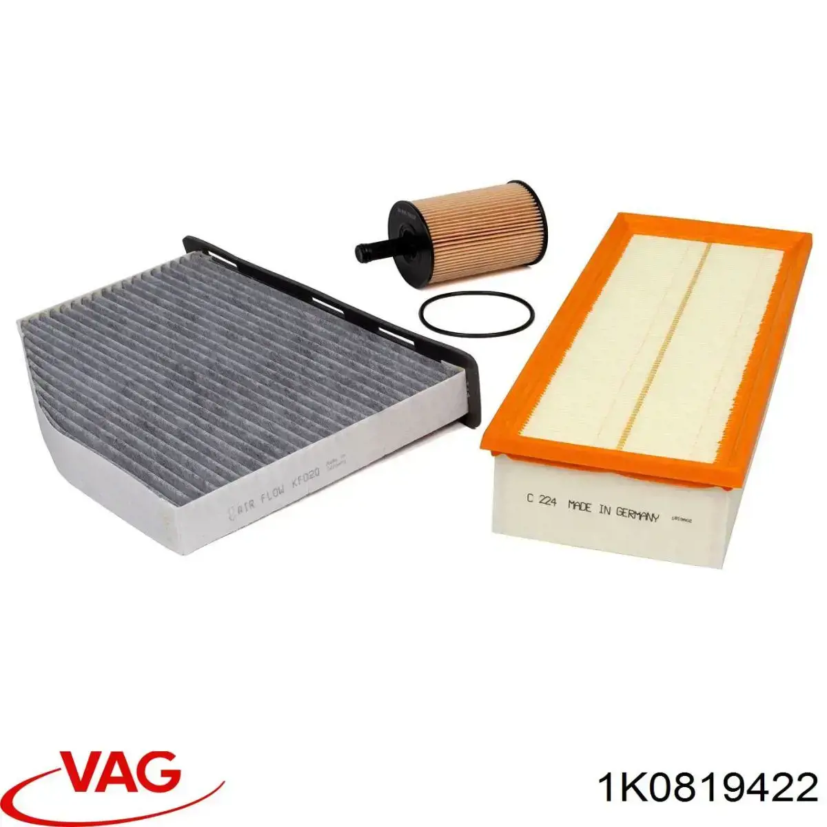 Filtr kabiny 1K0819422 VAG