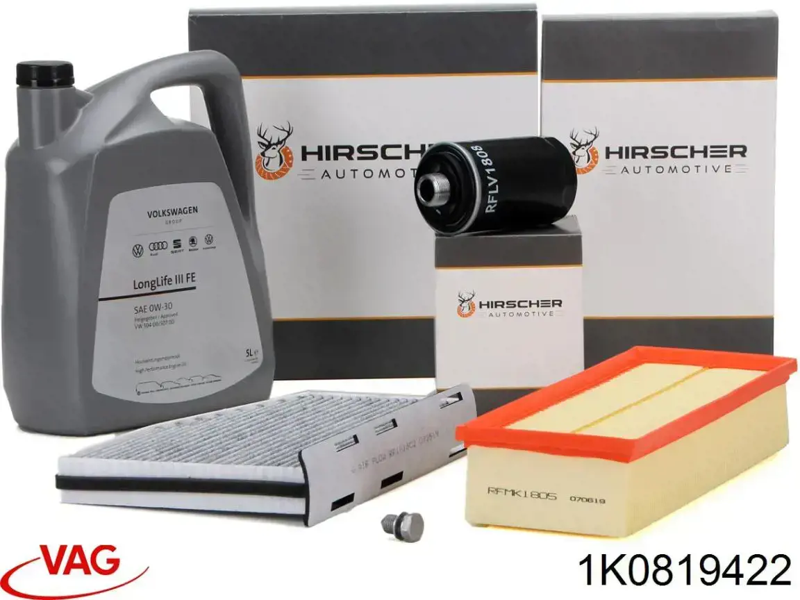 Filtr kabiny VAG 1K0819422 cena, od 8,32 USD