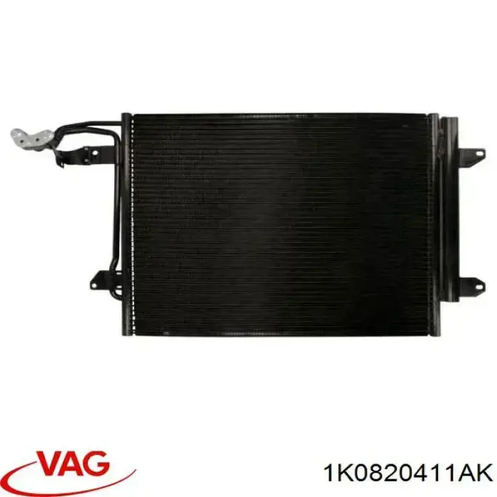 Chłodnica klimatyzacji VAG 1K0820411AK cena, od 81,72 USD