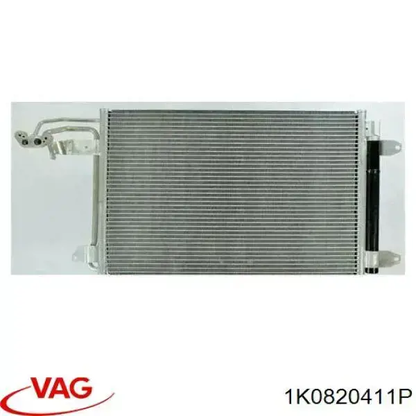 Chłodnica klimatyzacji VAG 1K0820411P cena, od 51,15 USD