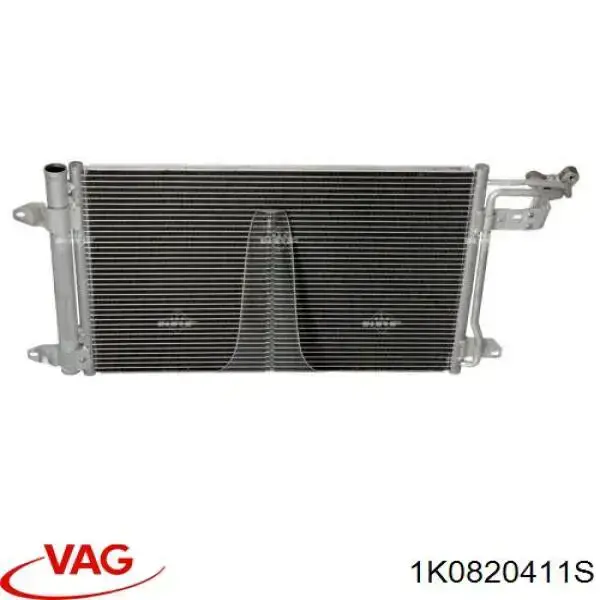 Chłodnica klimatyzacji VAG 1K0820411S cena, od 81,72 USD