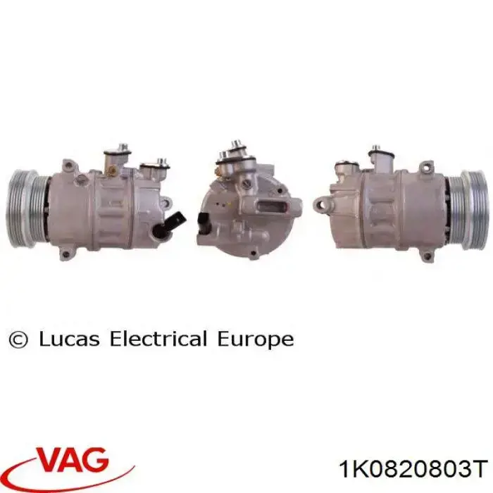 1K0820803T VAG Sprężarka klimatyzacji