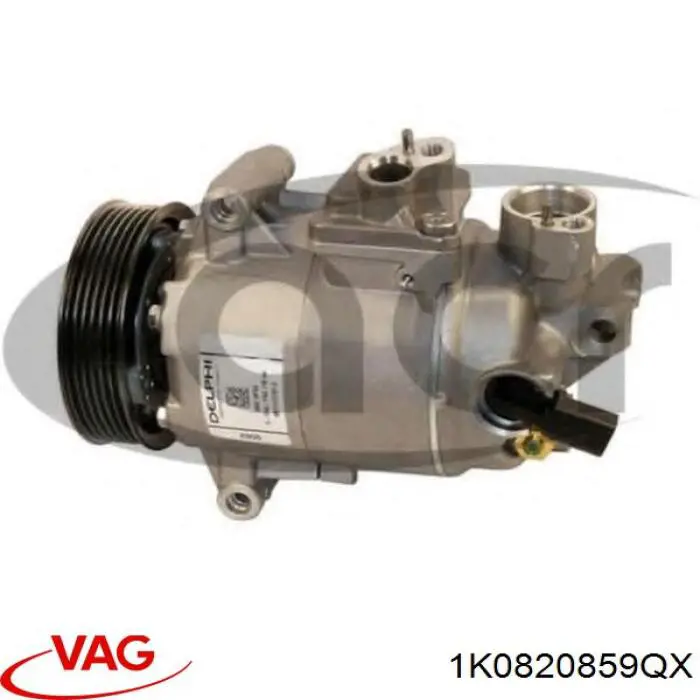 Sprężarka klimatyzacji VAG 1K0820859QX cena, od 253,68 USD