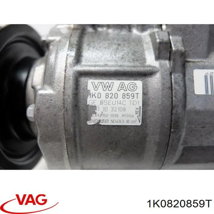 Sprężarka klimatyzacji 1K0820859T VAG