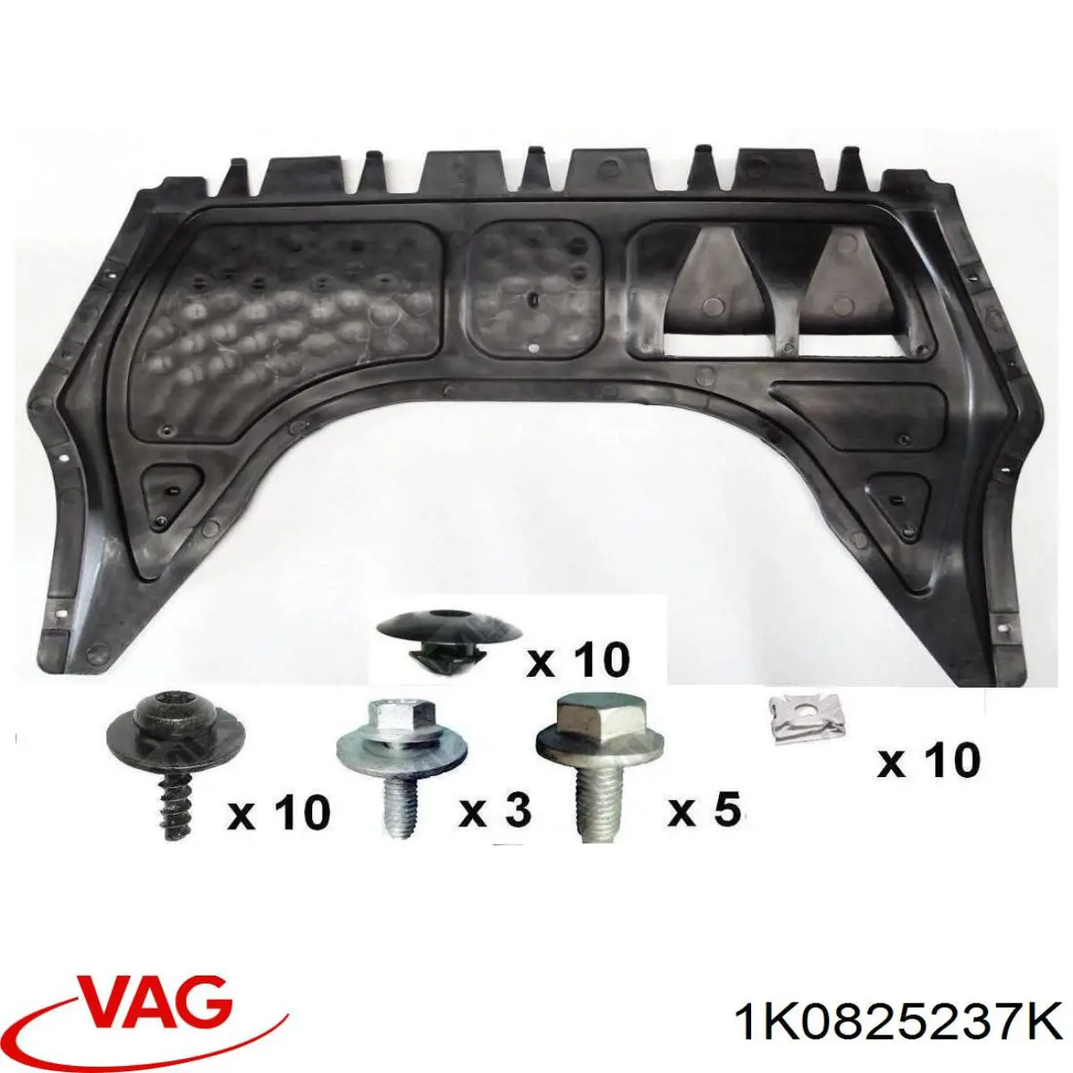 Osłona silnika przednia VAG 1K0825237K cena, od 34,68 USD