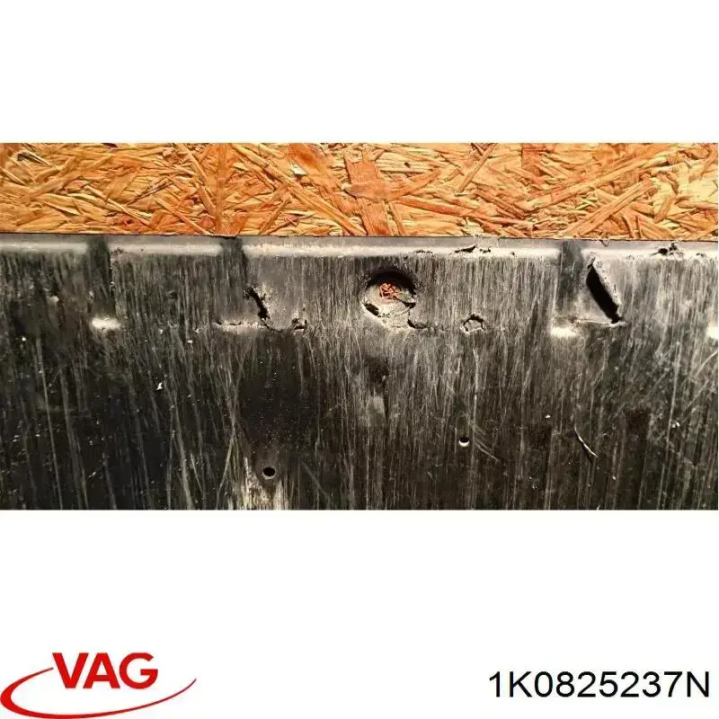Do koszyka 1K0825237N VAG Osłona silnika, miski (przedziału silnika)