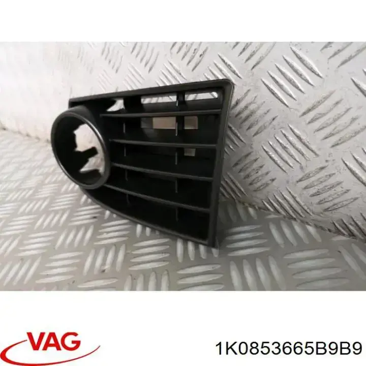 Zaślepka (kratki) lamp przeciwmgielnych zderzaka przedniego lewa VAG 1K0853665B9B9 cena, od 13,17 USD