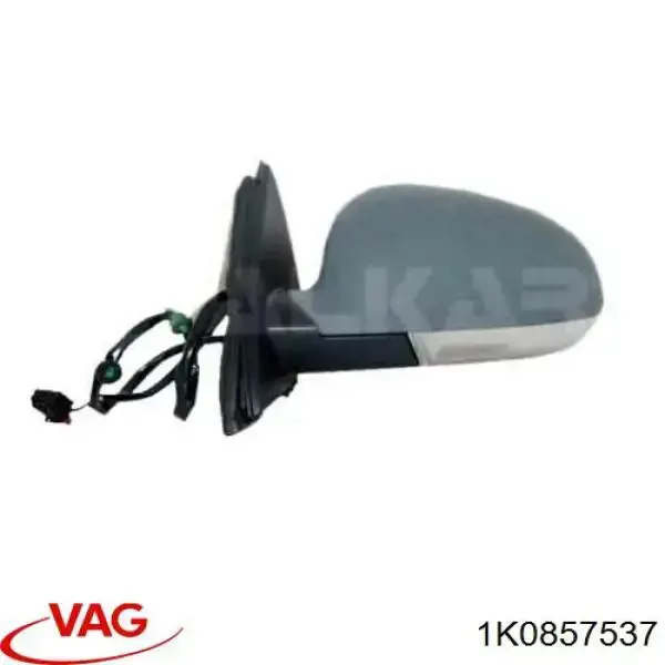 Nakładka (pokrywa) lusterka wstecznego lewa VAG 1K0857537 cena, od 15,63 USD