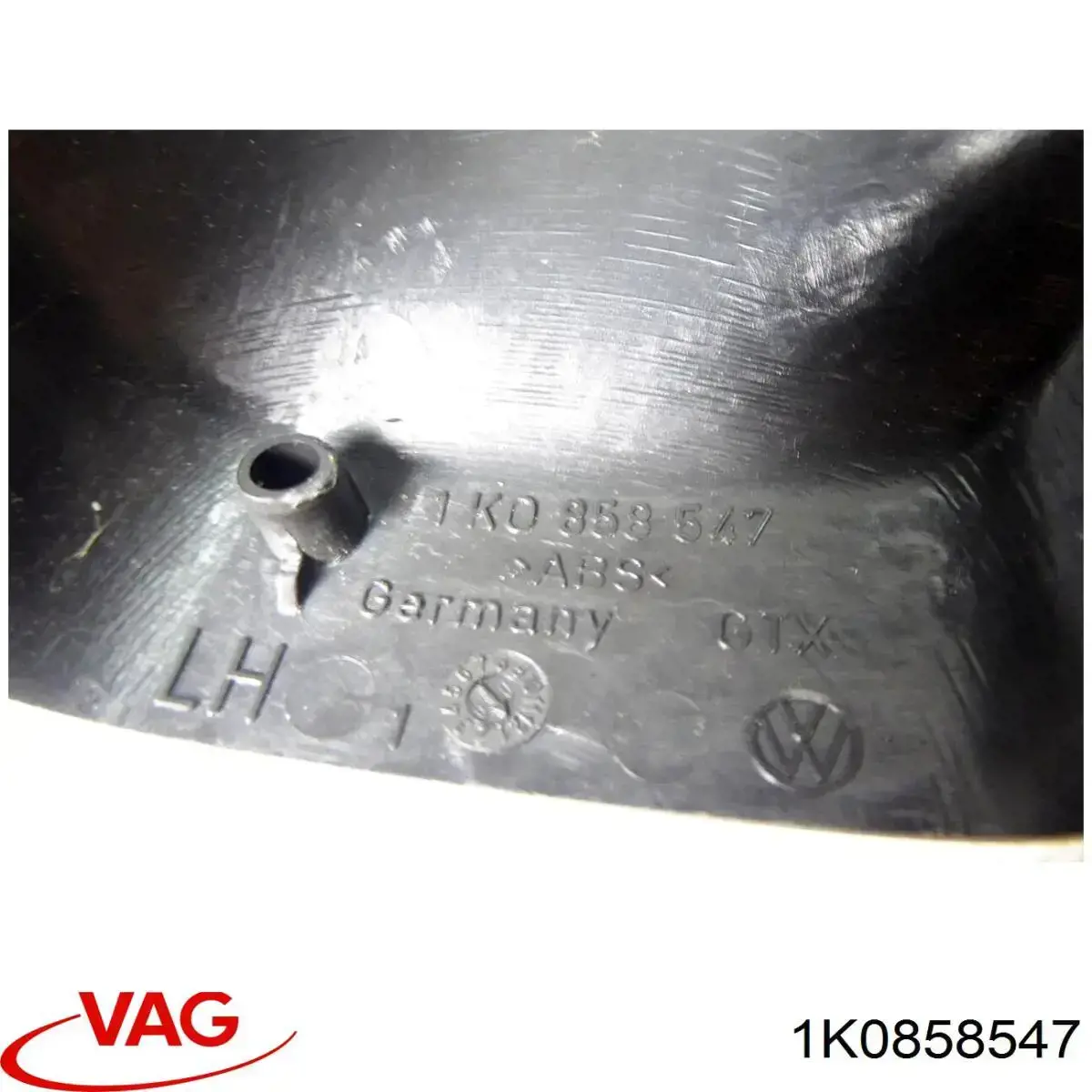 Nakładka (pokrywa) uchwytu lusterka wewnętrznego VAG 1K0858547 cena, od 7,84 USD