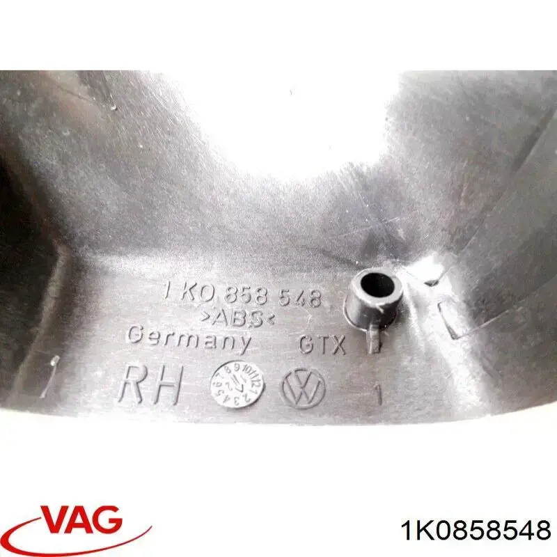 Do koszyka 1K0858548 VAG Nakładka (pokrywa) uchwytu lusterka wewnętrznego