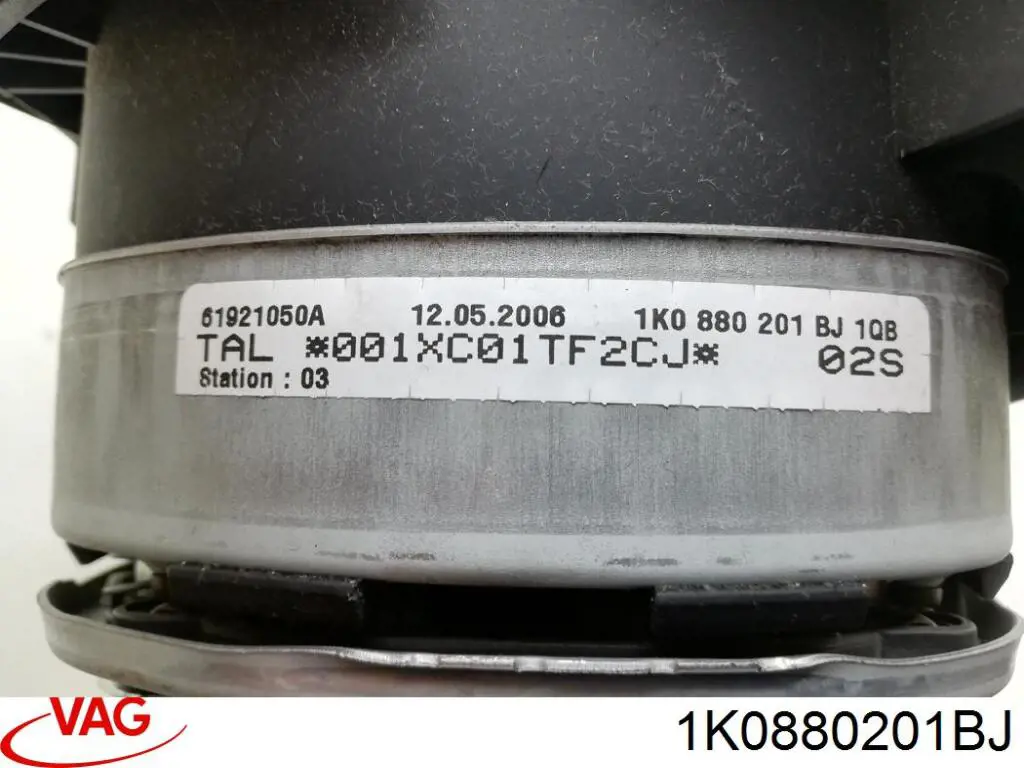 Poduszka powietrzna (Airbag) kierowcy VAG 1K0880201P1BZ cena, od 78,32 USD