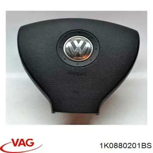 Poduszka powietrzna (Airbag) kierowcy VAG 1K0880201BS cena, od 76,15 USD
