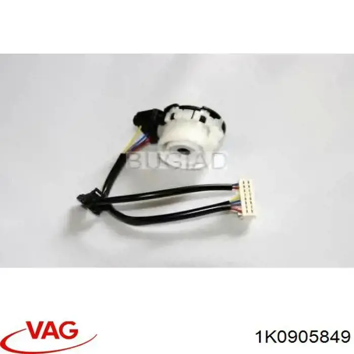 Do koszyka 1K0905849 VAG Kostka stacyjki zapłonowej