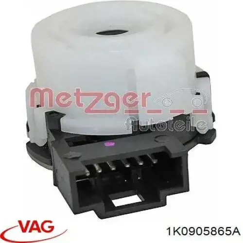 1K0905865A VAG Kostka stacyjki zapłonowej