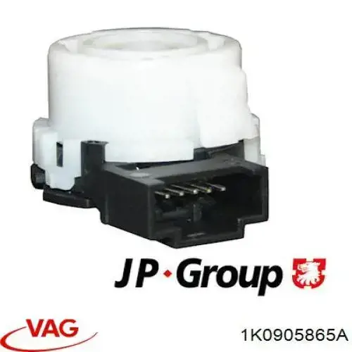 Kostka stacyjki zapłonowej VAG 1K0905865A cena, od 77,24 USD