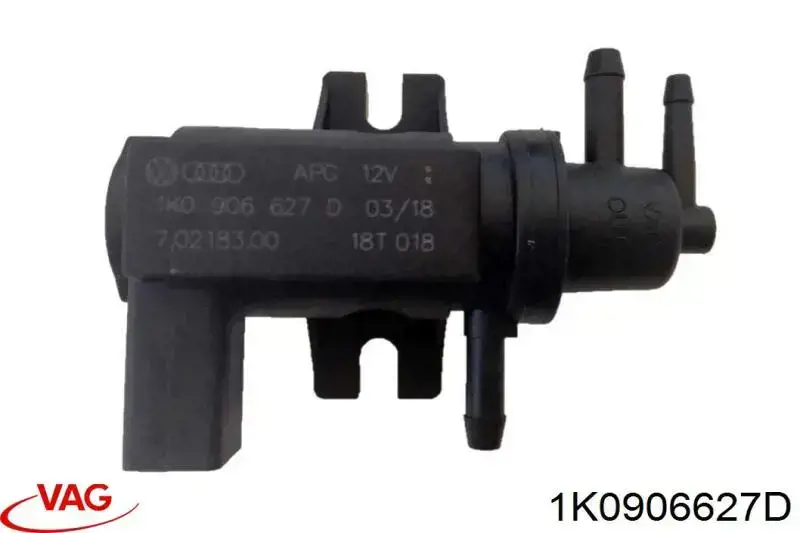Przetwornik ciśnienia (solenoid) doładowania VAG 1K0906627D cena, od 37,46 USD