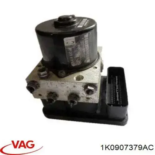 Do koszyka 1K0907379AC VAG Sterownik ABS  hydrauliczny