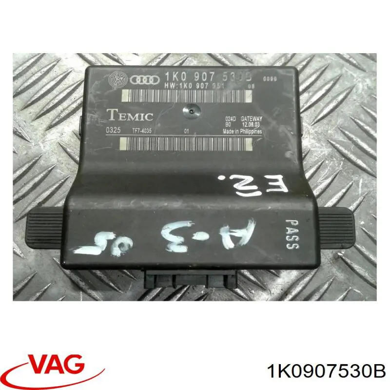 Do koszyka 1K0907530B VAG Moduł "Interfejs diagnostyczny"