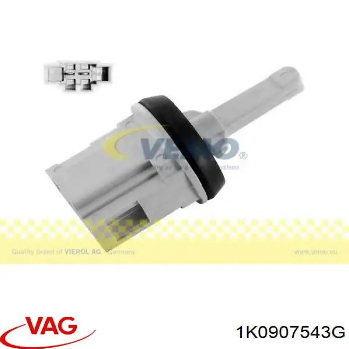 Do koszyka 1K0907543G VAG Czujnik temperatury wewnętrznej