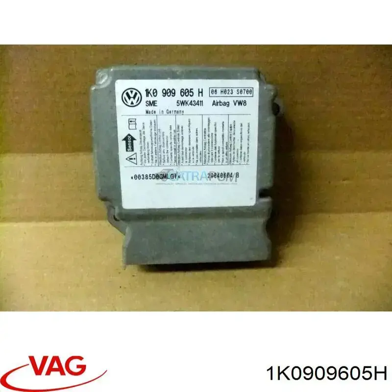 Sterownik poduszki bezpieczeństwa VAG 1K0909605H cena, od 61,29 USD
