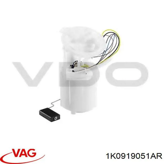 Moduł pompy paliwowej z czujnikiem poziomu paliwa VAG 1K0919051AR cena, od 120,51 USD
